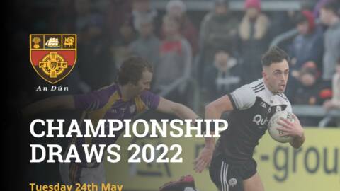 Down 2022 Championship Reveal