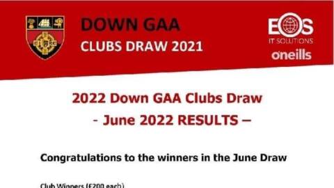 June Down Draw Results