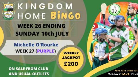 Kingdom Home Bingo!