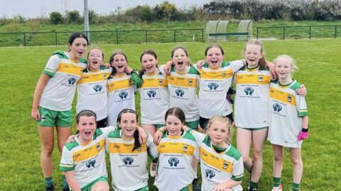 First game for u12 LGFA at An Riocht!