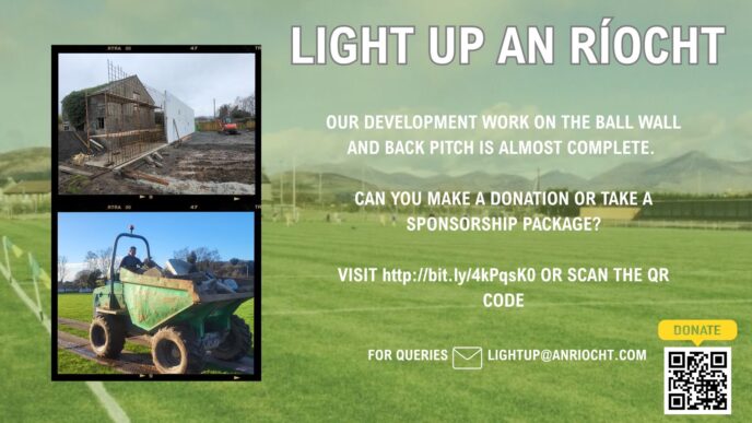 Light Up An Riocht – We Need You!